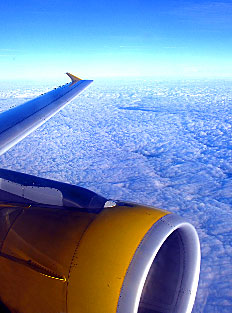 View from the airplane