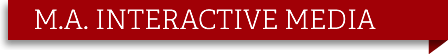 M.A. Interactive Media Banner