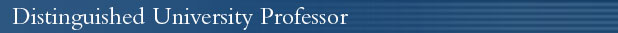Distinguished University Professor