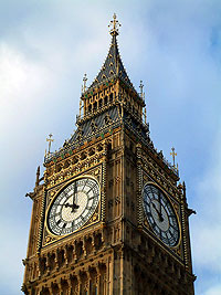 Big Ben in London, England