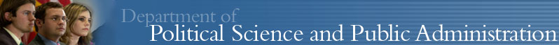 Department of Political Science and Public Administration