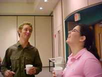 Dessert social laugh