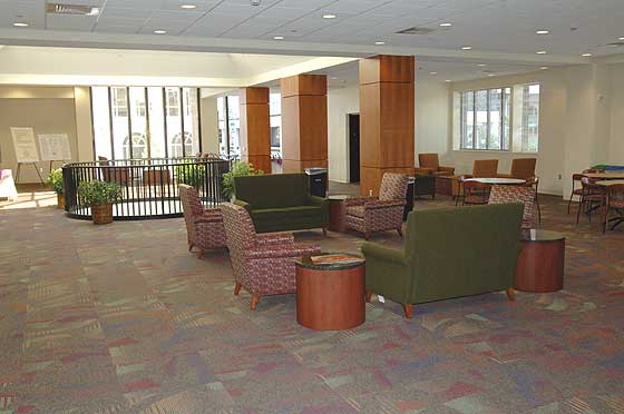 Elon School of Law lounge