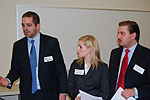 Law students present preliminary motions in mock Evidence course trial