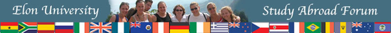Elon University Study Abroad Forum