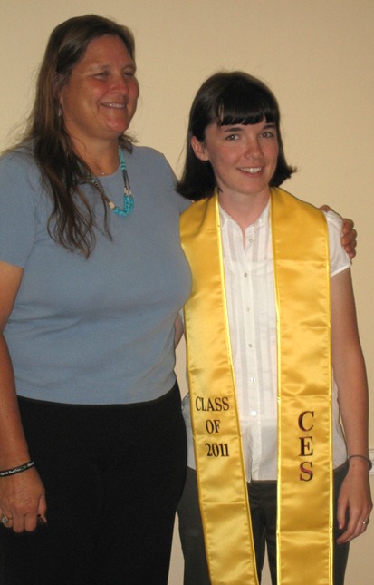 Debra Meredith and Courtney Graham