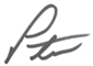 Peter signature