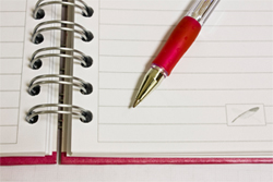 Pen and Notebook
