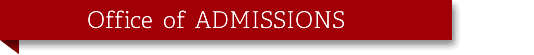 Office of Admissions