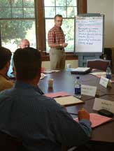 National Alumni Executive Board discussion