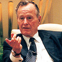 Former President Goerge Bush image