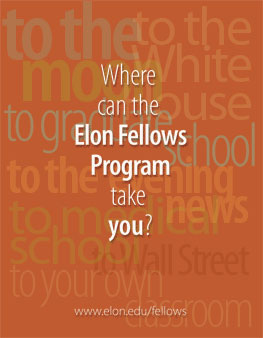 Where can the Elon Fellows Program take you?
