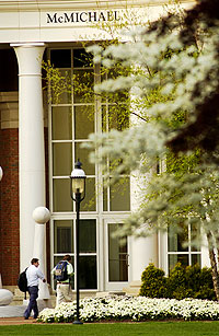 McMichael Building in Spring