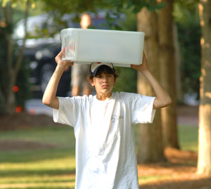 Freshman Move In Day 2006