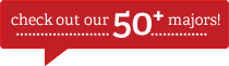 Check Out our 50+ Majors!