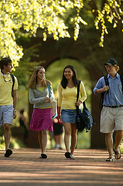 Students Walking