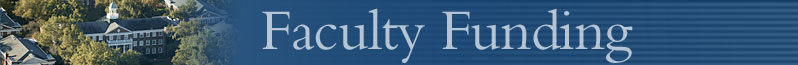 Faculty Funding