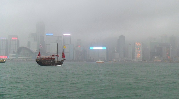 Photo from Elon law and MBA 2012 trip to China - Hong Kong cityscape