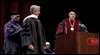 Robert E Long Junior receives honorary degree