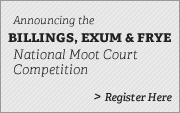Elon University Law School - Moot Court
