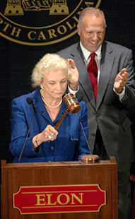 Sandra Day O'Connor dedicates law school