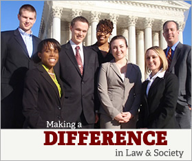Making a Difference in Law and Society