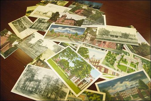 elon postcard collection
