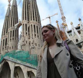 Alexandra in Barcelona