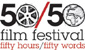 50/50 Film Festival logo