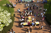 Aerial view of College Coffee