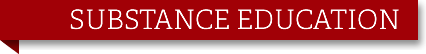 Substance Education Banner
