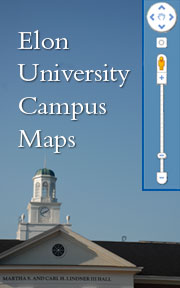 Elon University Campus Maps
