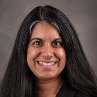 Headshot of Vaishali Shah.