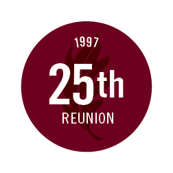 25th Reunion Button