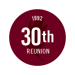 30th Reunion Button