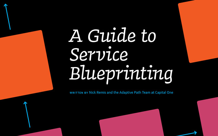 Cover of A Guide to Service Blueprinting