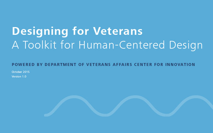 Cover of Designing for Veterans: A Toolkit for Human-centered Design
