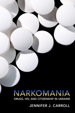 Cover design for the book Narkomania