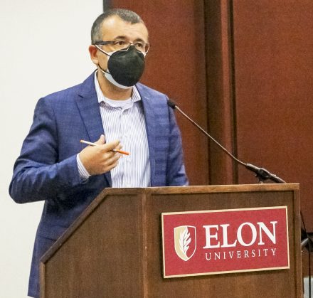 Associate Professor of Political Science Baris Kesgin talks about living in Turkey during the Sept. 11 attacks and the subsequent war with Iraq.
